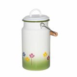 SPECIALNA POSODA METALAC KANGLICA ZA MLEKO 2L ROŽICA