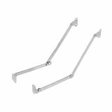 DRŽALO PADAJOČIH VRAT HETTIH DIY 250 MM, BELA, V ZAVOJU STA 2 KOSA