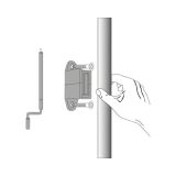 SPECIALNO OKOVJE HETTICH DIY MAGNETNI ZASKOČNIK BEL