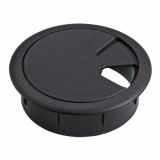 SPECIALNO OKOVJE HETTICH DIY POKROV ZA KABLE FI 60 MM PVC, ČRN