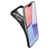 SPIGEN LIQUID AIR SILIKONSKI OVITEK ZA IPHONE 15 PRO ČRN