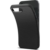 SPIGEN LIQUID AIR SILIKONSKI OVITEK ZA IPHONE 16E ČRN