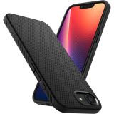 SPIGEN LIQUID AIR SILIKONSKI OVITEK ZA IPHONE 16E ČRN