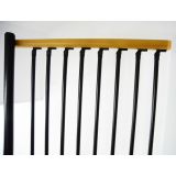 STOPNICE MINKA SPIRAL DECOR FI 160 ČRNA/BUKEV