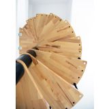 STOPNICE MINKA SPIRAL EFFECT FI 160 ČRNA/BUKEV