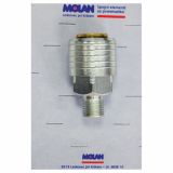 SPOJNI ELEMENT MOLAN 6.35 MM (1/4) ZN/P