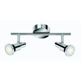 DEKORATIVNI LED REFLEKTOR SPOT CHROME 2X4W GU10 WW IP44
