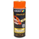 BARVNI SPREJ MOTIP SPRAYPLAST ČRNI POLMAT 400ML - FOLIJA SPREJ