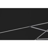 SENČNIK NATERIAL SRED. AURA II D400 T.SIV ALU, JEKLO 250G 8 KOTNI