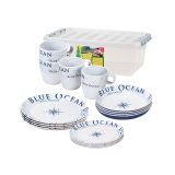 KAMP JEDILNI PRIBOR BRUNNER STACK BOX BLUE OCEAN 16/1