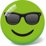 STAR ŽOGA EMOJI, SORT., 23CM