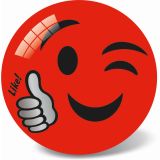STAR ŽOGA EMOJI, SORT., 23CM