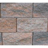 BETONSKI IZDELEK ZOBEC STEBER 4 STRANO LOMLJEN ORANŽNO-SIVO-ČRNA