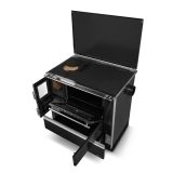 ŠTEDILNIK NA DRVA ALFA PLAM DOMINANT 90 H, ANTRACIT DESNI