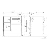 ŠTEDILNIK NA DRVA HAAS+SOHN HA 75.5-A ANTRACIT LEVI, S PEČICO