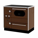 ŠTEDILNIK NA DRVA ALFA PLAM ALFA TERM 20, RJAVI LEVI, ETAŽNI ŠTEDILNIK