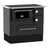 ŠTEDILNIK NA TRDA GORIVA ALFA PLAM REGULAR 46 LEVI ANTRACIT