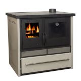 ŠTEDILNIK NA TRDA GORIVA TERMO SISTEM TERMO 50 DESNI BEŽ