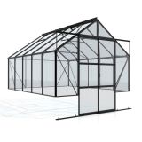 STEKLEN RASTLINJAK VITAVIA CASSANDRA 8300, ESG 3 MM ČRNA