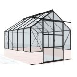 STEKLEN RASTLINJAK VITAVIA CASSANDRA 8300, ESG 3 MM ČRNA