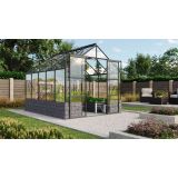 STEKLEN RASTLINJAK VITAVIA CASSANDRA 8300, ESG 3 MM ČRNA