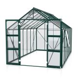 STEKLEN RASTLINJAK VITAVIA OLYMP 11500 ESG 3 MM SMARAGDNA 254X257X448
