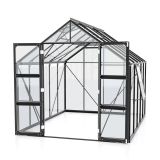 STEKLEN RASTLINJAK VITAVIA OLYMP 8300 ESG 3 MM ČRNA 254X257X324