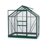 STEKLEN RASTLINJAK VITAVIA PLANET 2500 ESG 3MM, 1,95X1,31 SMARAGDNA - RASTLINJAK+OKVIR ZA TEMELJ