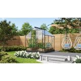 STEKLEN RASTLINJAK VITAVIA TRITON 3800 ESG 3 MM ČRNA 207X198X193