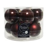 STEKLENA BUNKA DECORIS REDWOOD BARVA 10/1 FI 6 CM