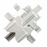 STEKLENA PRIZMA DISTANČNIK PVC 4 KRAKI 10 MM
