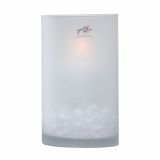 STEKLENA VAZA SANDRA RICH 25X15 CM FROSTED