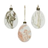 STEKLENO JAJCE DISK, SUHO CVETJE, SORT