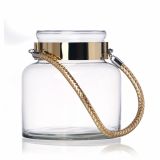 STEKLO 17.5X19 CM SPARKLE ZLATE BARVE