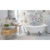 STENSKA KERAM.PLOŠČICA CERAMICA COLOR BORDEAUX BEIGE MIX 20X20