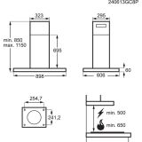 STENSKA KUHINJSKA NAPA AEG GI87D91CB