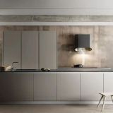 STENSKA KUHINJSKA NAPA CIARKO DESIGN SIMPLE, SREBRNA