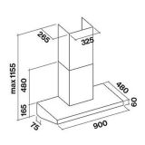 STENSKA KUHINJSKA NAPA FALMEC MARTE PRO 90