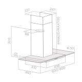 STENSKA KUHINJSKA NAPA TURBOAIR SEMPIONE IX/A/60
