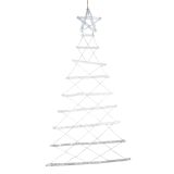 STENSKA DEKORACIJA GLOSSTYLE STENSKA LESENA JELKA 120 CM VIŠINE MREŽASTA