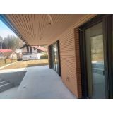 OBLOGA ZA FASADNI SISTEM BAMBUSWPC WPC ROMB RJAVA 4000X69X22 MM