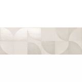 STENSKA PLOŠČICA FAP MAT&MORE 25X75 DECO WHITE BELA