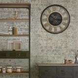 STENSKA URA ATMOSPHERE PAUL, FI 57 CM ZLATO-SIVA