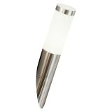 STENSKA VRTNA SVETILKA BOSTON 1XE27 OPAL / INOX