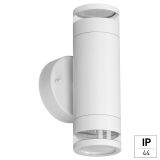 STENSKA VRTNA SVETILKA E2 MUSICA 2XGU10 BELA