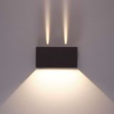 STENSKA VRTNA SVETILKA E2 QUAD LED 4X3W CCT ANTRACIT