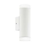 STENSKA VRTNA SVETILKA EGLO RIGA LED 2X5W BELA
