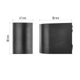 STENSKA VRTNA SVETILKA EMOS OCULUS LED 8.8X6.7X8 CM 1XGU10 35W