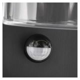 STENSKA VRTNA SVETILKA EMOS ZALA LED SENZOR1XE27 12.8X8X27 CM 15W