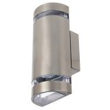 STENSKA VRTNA SVETILKA HOROZ ELECTRIC 075-010-0004 2X35W GU10 MAT KROM